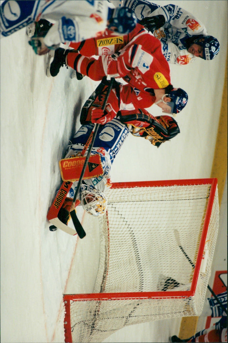 Picture from Sweden Hockey Games - Vintage Photograph