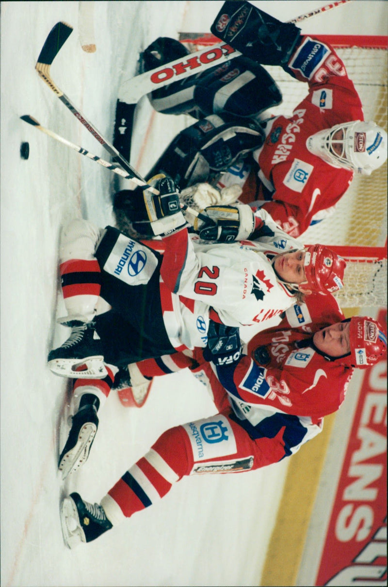 Picture from Sweden Hockey Games - Vintage Photograph