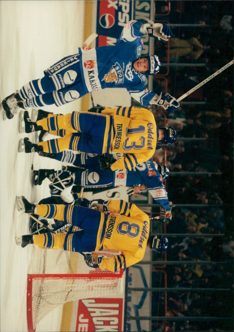 Picture from Sweden Hockey Games - Vintage Photograph