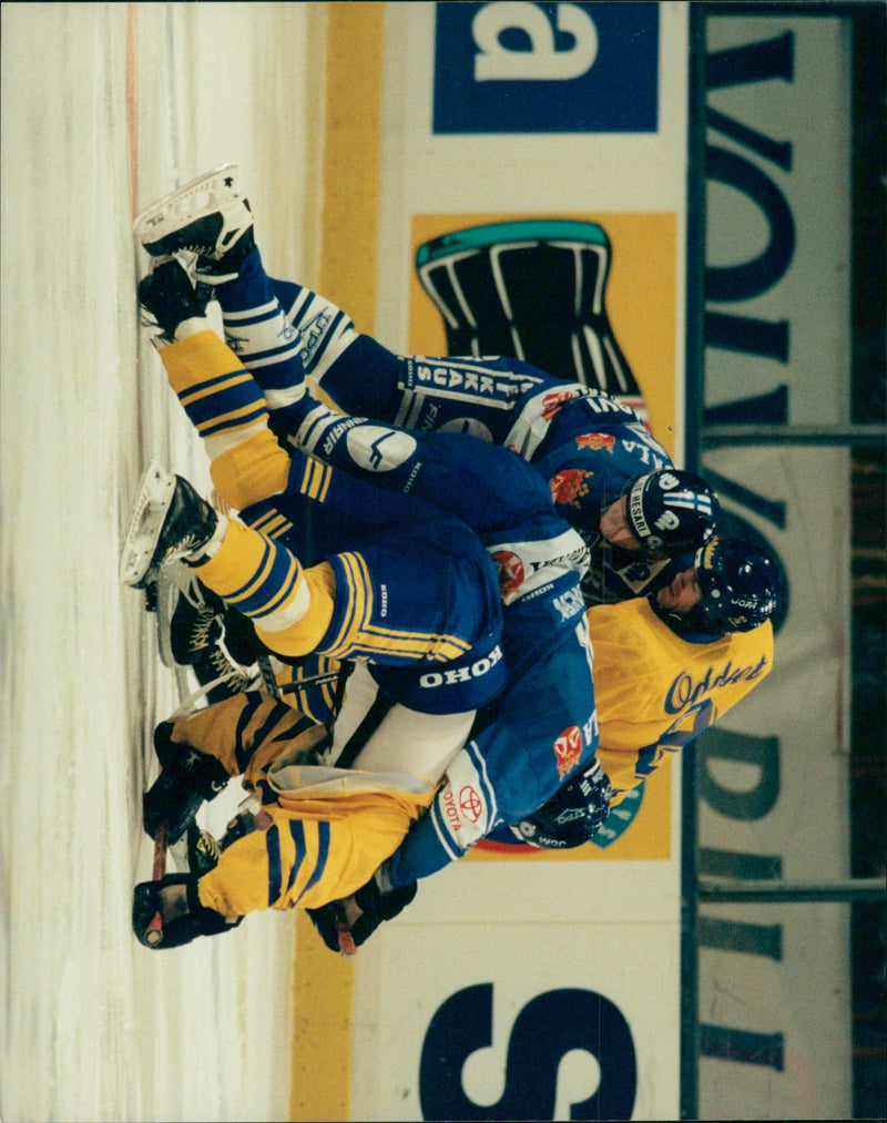 Picture from Sweden Hockey Games - Vintage Photograph