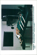 Picture of the body after Manuel Martinez executed with a fatal injection. - Vintage Photograph