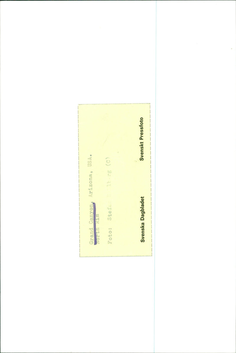 Grand Canyon - Vintage Photograph