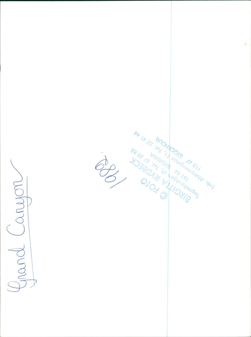 Grand Canyon - Vintage Photograph