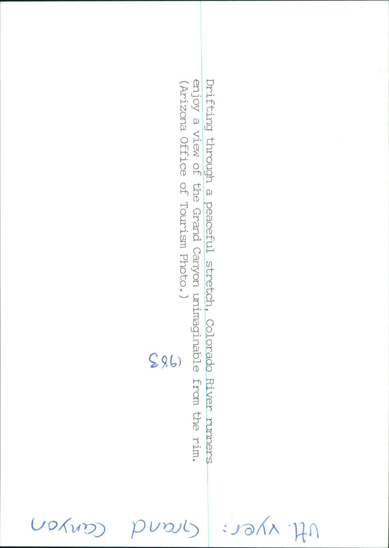 Grand Canyon - Vintage Photograph