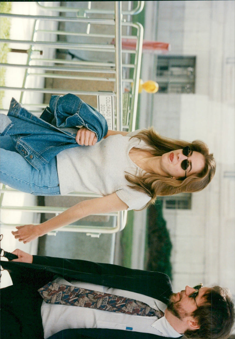 Picture of Jennifer McVeigh who comes before the court of her brother - Vintage Photograph
