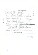 Charlotte Ardai plays the lead in the new musical &quot;Ringo&quot; at GÃ¶ta Lejon. Here with Birgitta GÃ¶testam who wrote a script - Vintage Photograph