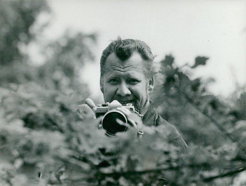 Gunnar Brusewitz photographs in nature - Vintage Photograph