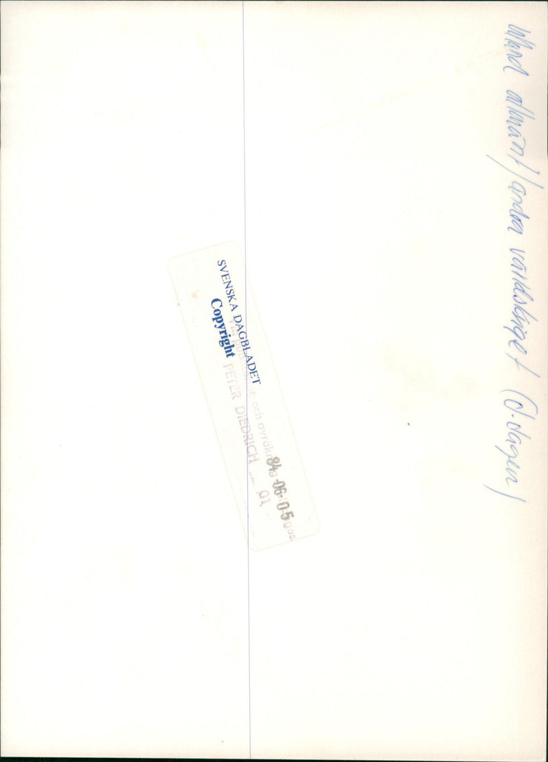 Bild av Svenska Dagbladet andra världskriget - 7 juni 1944 - Vintage Photograph