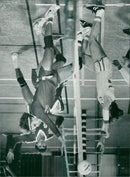 Volleyball, situation picture - Vintage Photograph