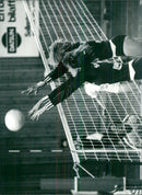 Volleyball, situation picture - Vintage Photograph