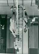 Volleyball, situation picture - Vintage Photograph