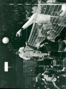 Volleyball, situation picture - Vintage Photograph