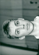 Johan Isaksson, volleyball. - Vintage Photograph