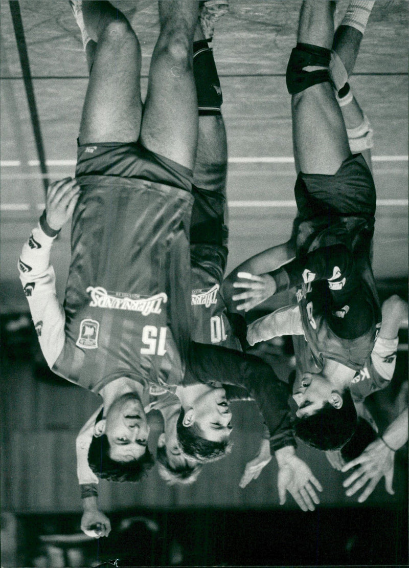Patrik Johansson LidingÃ¶ volleyball player - Vintage Photograph