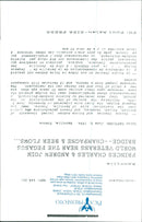 Prince Charles and Prince Andrew with war veterans - Vintage Photograph