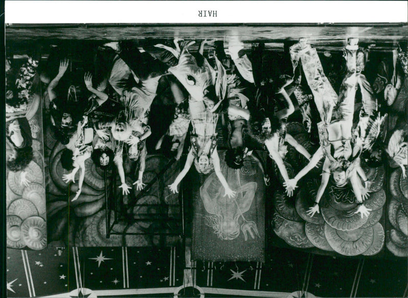 Picture from the musical &quot;Hair&quot; - Vintage Photograph