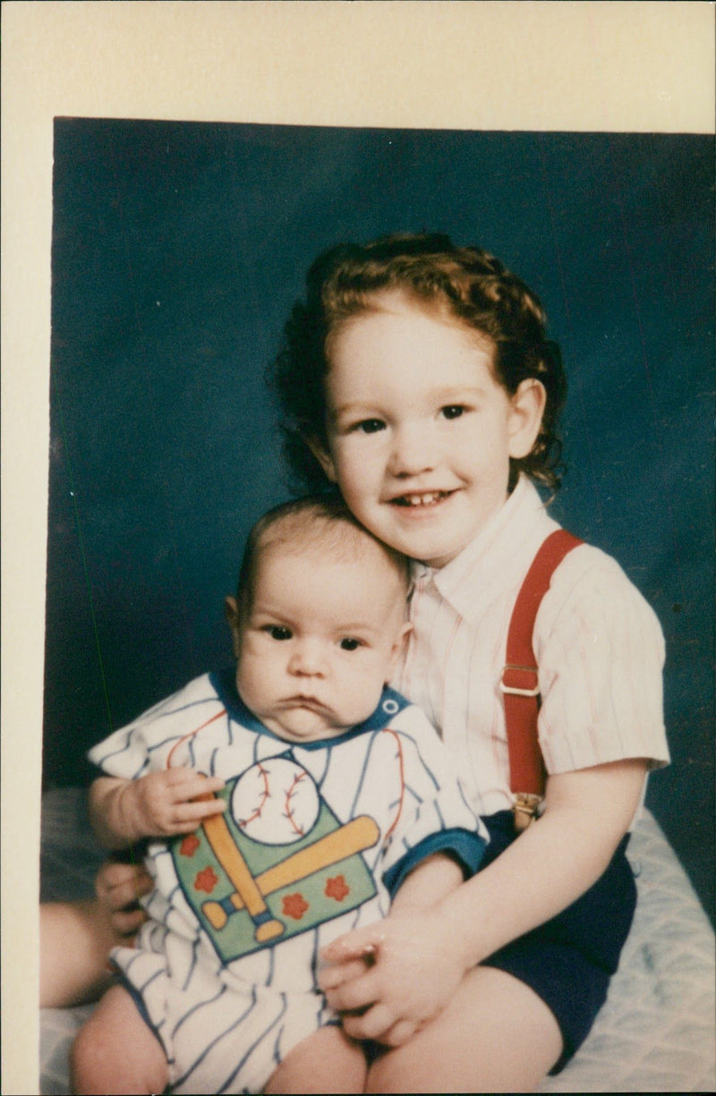 Murdered children Michael Robert Flemmin Jr. and Craig Alan Fleming - Vintage Photograph