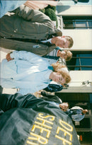 The murderer Susan Smith with his husband David Smith - Vintage Photograph