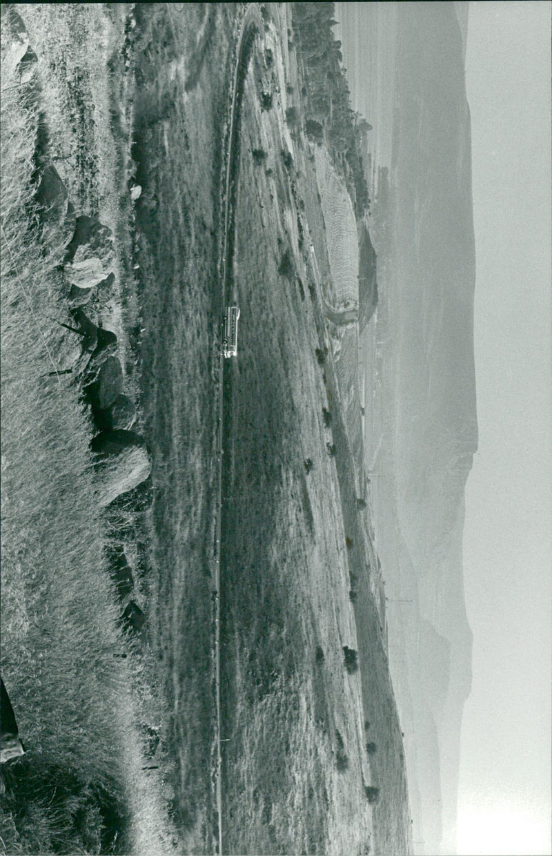 Natural view of Galilee, natural landscape - Vintage Photograph
