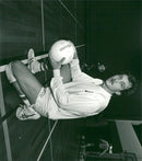 Juri Kuznetsov, volleyball player - Vintage Photograph