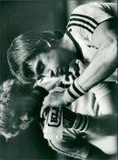 Volleyball player Jan Lundgren - Vintage Photograph