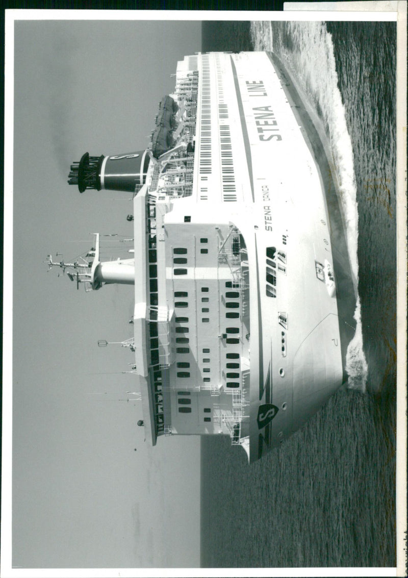 Stena Line Ferry Stena Danica - Vintage Photograph