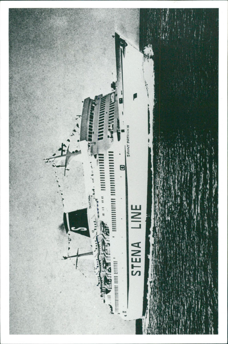 Stena Line Ferry Saint Patrick II - Vintage Photograph