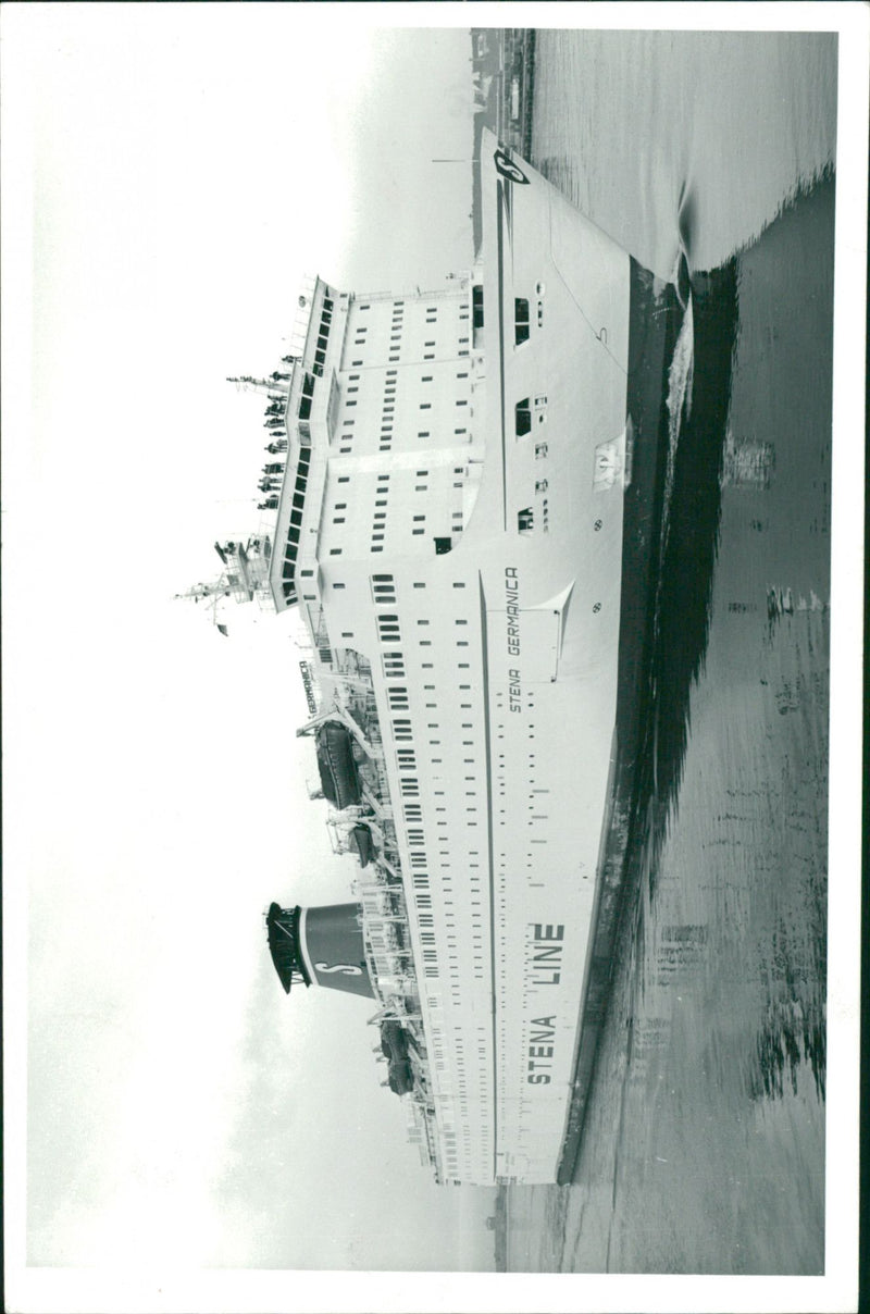 Stena Line Ferry Stena Germanica - Vintage Photograph