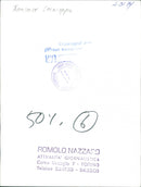 Francesco Caracappa is bloody in hospital - Vintage Photograph