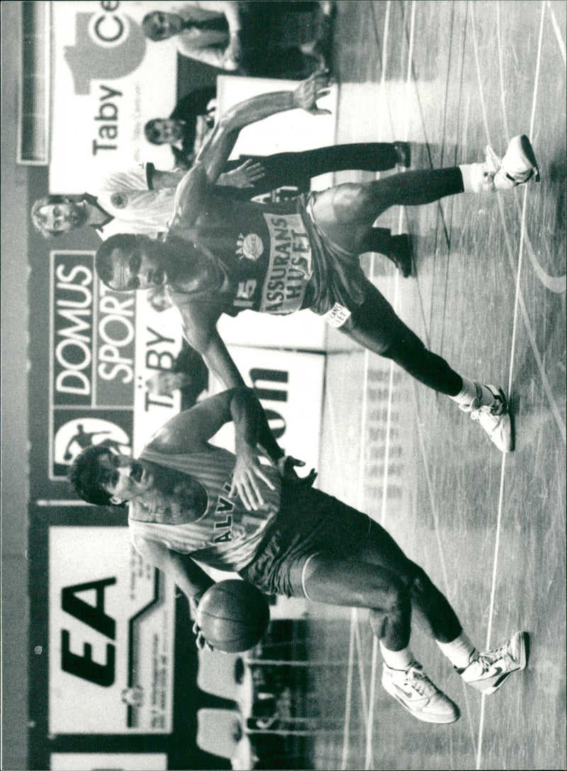 Sam Foggin during a basketball game - Vintage Photograph