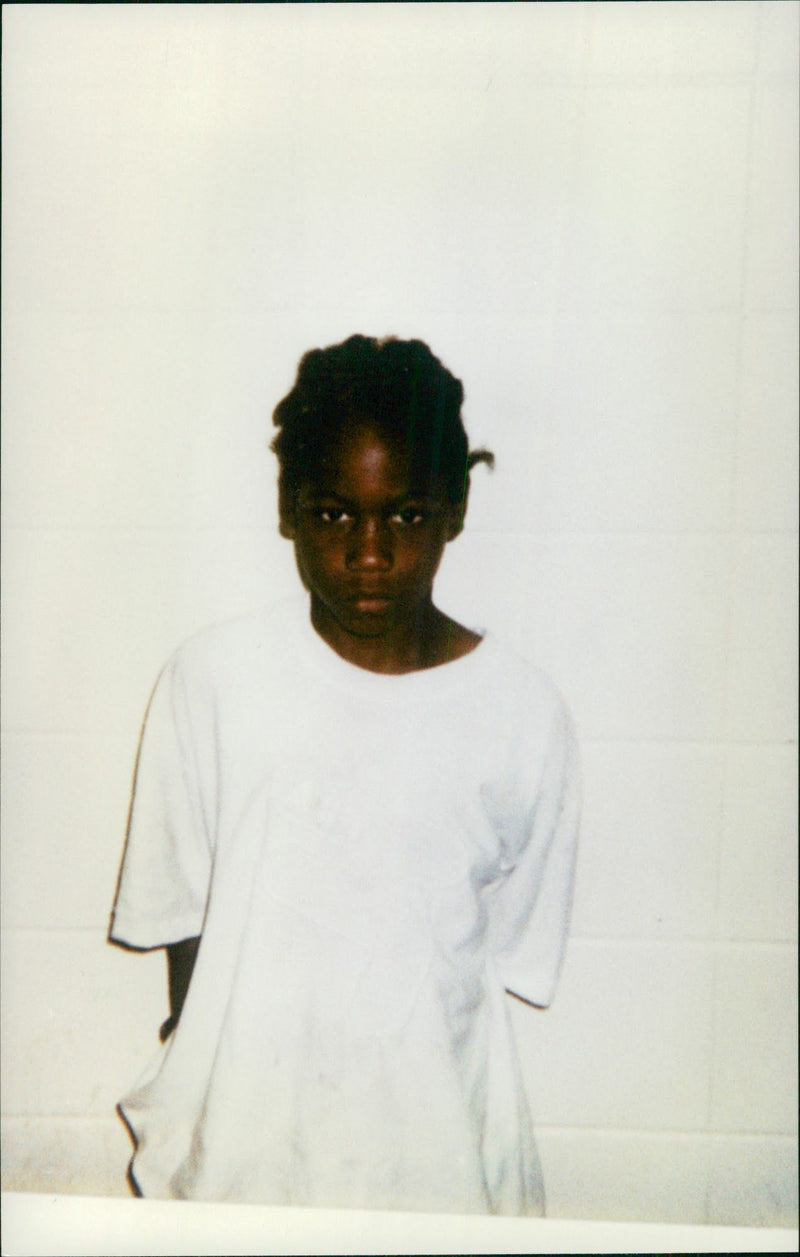 Criminal photo of Robert &quot;Yummy&quot; Sandifer has become - Vintage Photograph