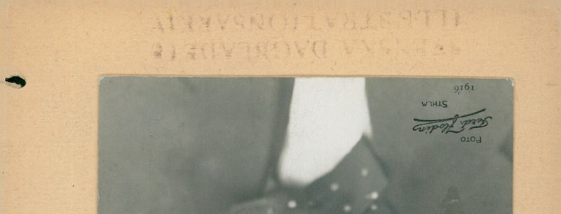 Portrait of Vilhelm Bryde - Vintage Photograph