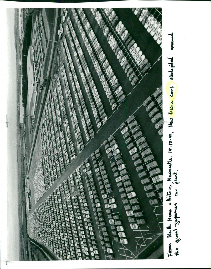 Nissan cars - Vintage Photograph