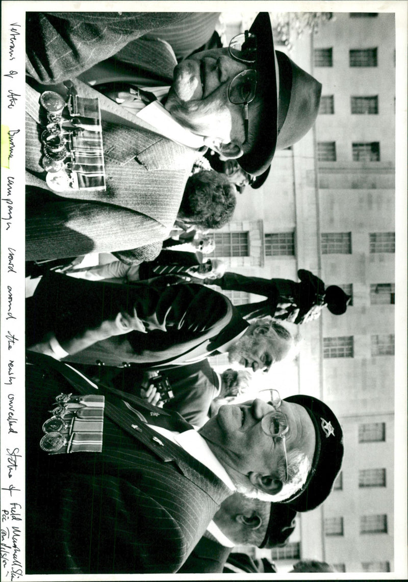 Burma Veteranz. - Vintage Photograph