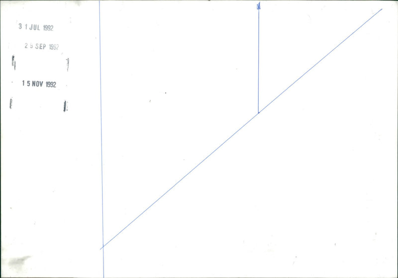 "K" reg fleet cars awaiting delivery - Vintage Photograph