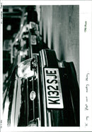 "K" reg fleet cars awaiting delivery - Vintage Photograph
