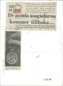 Asatron wins a new entry in Iceland. See the signature of the new teaching - Vintage Photograph