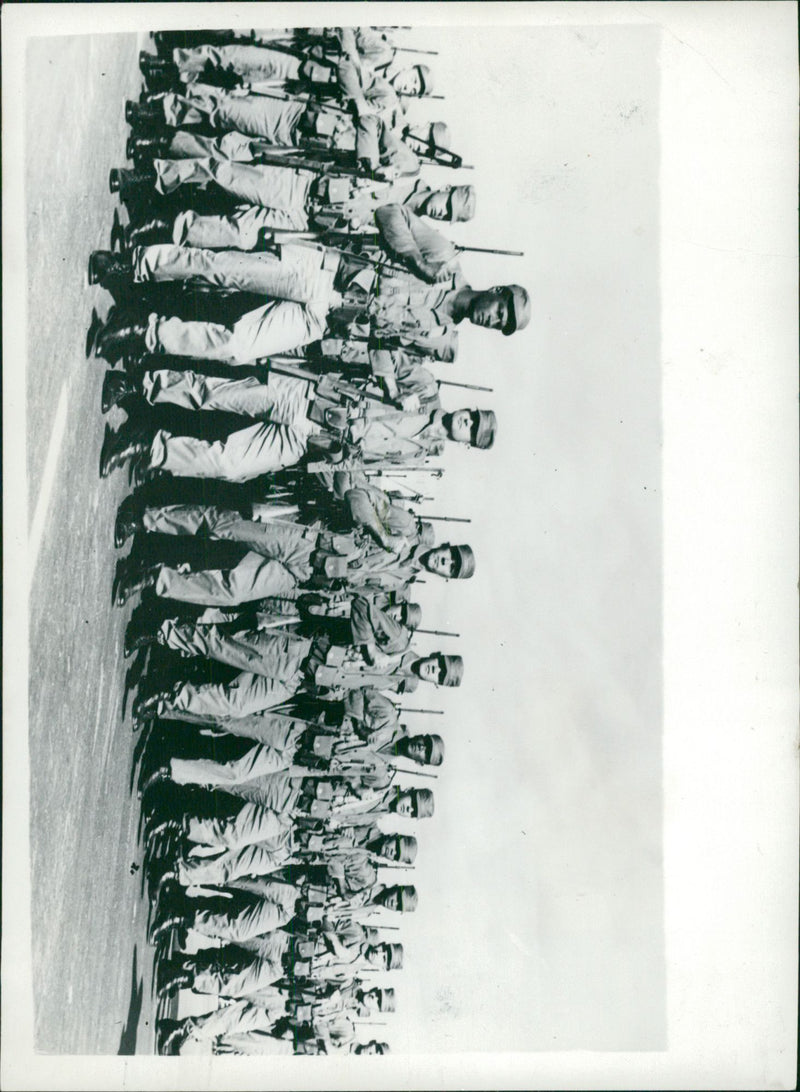Cuban soldiers are rioted - Vintage Photograph