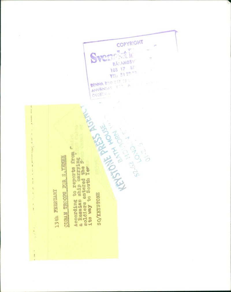 The Cuban military is lined up - Vintage Photograph