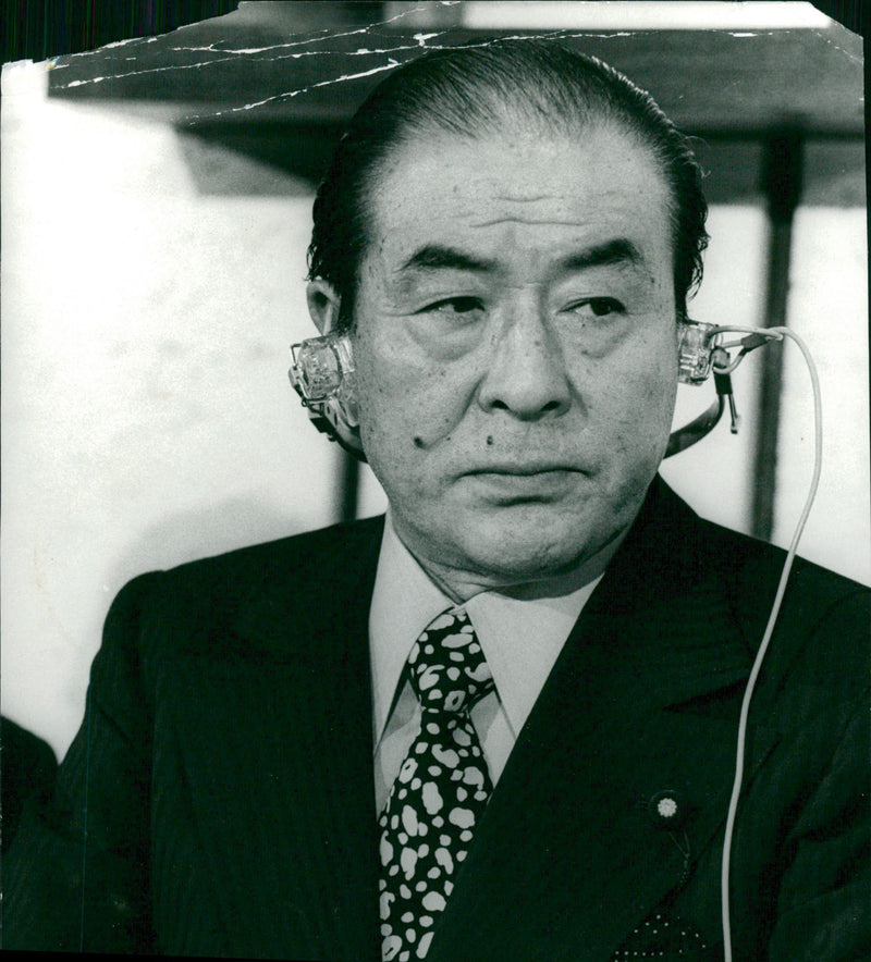Sunao Sonoda, Japanese politician - Vintage Photograph