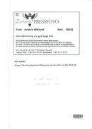 Elvis Costello gives a three-day concert together with Anne Sofie von Otter - Vintage Photograph