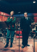 Elvis Costello gives a three-day concert together with Anne Sofie von Otter - Vintage Photograph