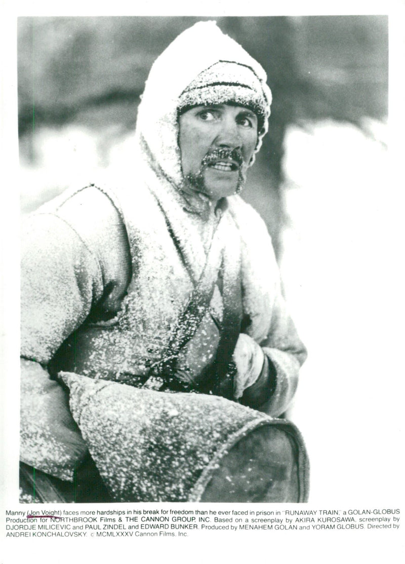 Jon Voight in Runaway Train - Vintage Photograph