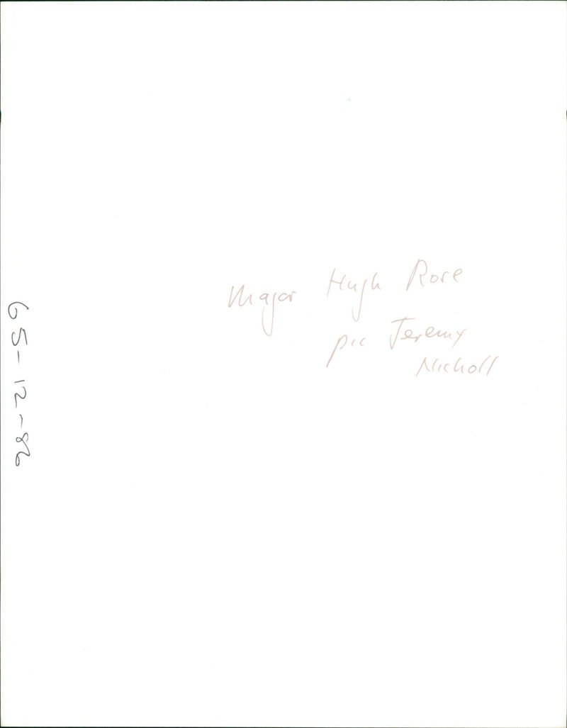 Field Marshal Hugh Henry Rose. - Vintage Photograph