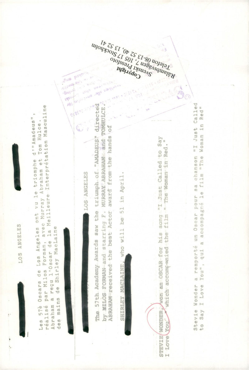 Singer Stevie Wonder - Vintage Photograph