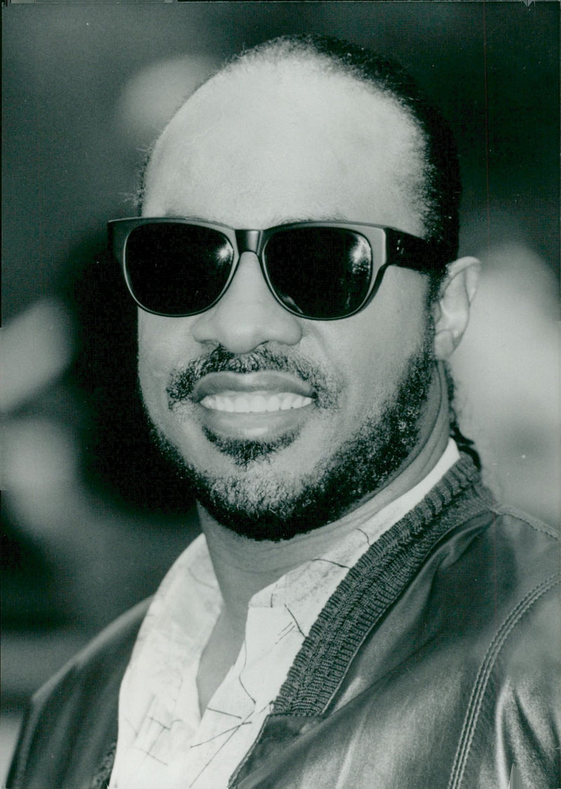 Singer Stevie Wonder - Vintage Photograph