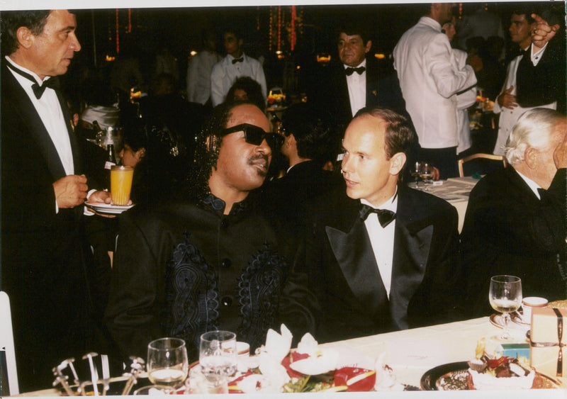 Singer Stevie Wonder - Vintage Photograph