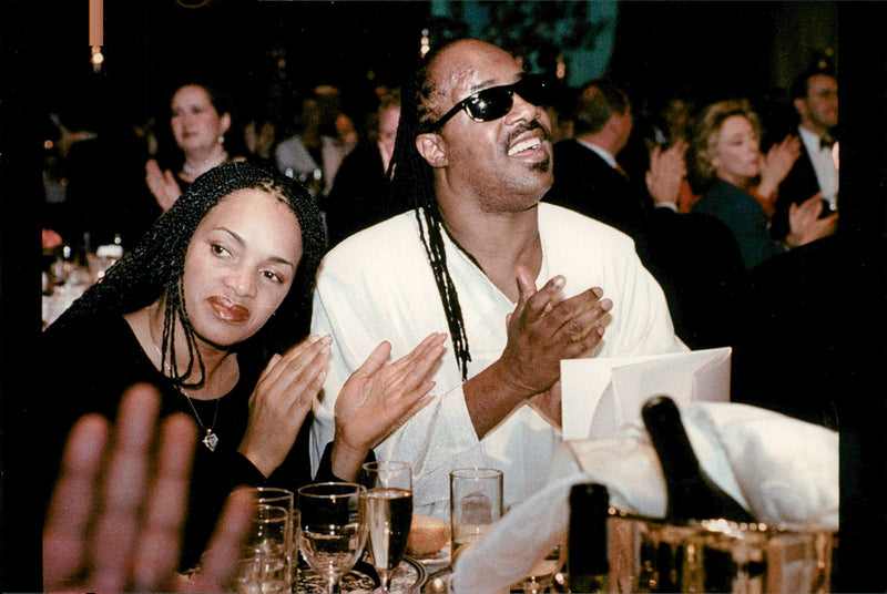 Singer Stevie Wonder - Vintage Photograph