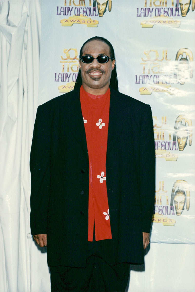 Singer Stevie Wonder - Vintage Photograph