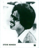 Singer Stevie Wonder - Vintage Photograph